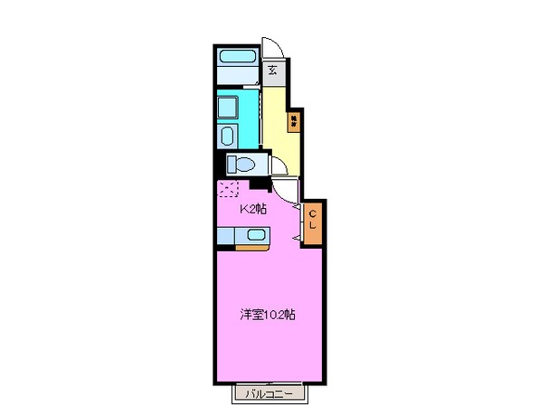 高茶屋駅 徒歩33分 1階の物件間取画像